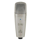 Microfone Behringer C1u Condensador Usb Profissional