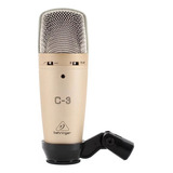 Microfone Behringer Condensador C3 Original +