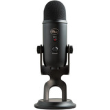 Microfone Blue Yeti Black Usb Condensador