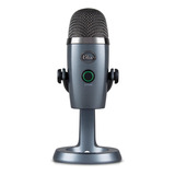 Microfone Blue Yeti Nano Grey Usb Condensador - 988-000088