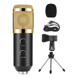 Microfone Bm-100fx Usb Estudio Gravação Profissional