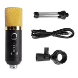 Microfone Bm-900 Usb Estudio Gravação Profissional