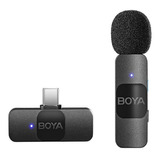 Microfone Boya By-v10 Lapela Sem Fio