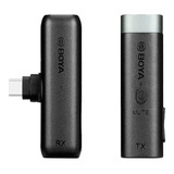 Microfone Boya By-wm3u Solapa Omnidirecional Cor Cinza-escuro