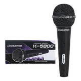 Microfone C/ Fio De Mão K5800
