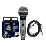 Microfone Cardioide Dylan Dls-8 Profissional Estojo