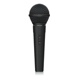 Microfone Com Fio Behringer Bc110 Dinâmico