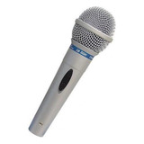 Microfone Com Fio Mc-200 Prata Brilhante