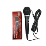 Microfone Com Fio Mxt Dinâmico M-1800 Com Cabo 3 Metros