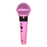 Microfone Com Fio Profissional Rosa Sm-58