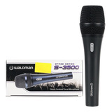 Microfone Com Fio Waldman S-3500 Profissional