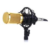 Microfone Condensador Dinâmico Profissional Para Podcast