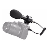 Microfone Condensador Estereo Shotgun Boya By-pvm50