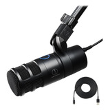 Microfone Condensador Profissional Audio-technica At2040 Usb