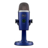 Microfone Condensador Usb Blue Yeti Nano - Azul Marinho 