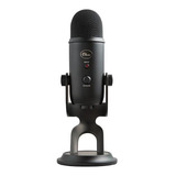 Microfone Condensador Usb Logitech/blue Yeti Preto