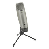 Microfone Condensador Usb Samson C01u Pro