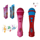 Microfone De Brinquedo Masculino Infantil Musical