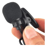 Microfone De Lapela 3.5mm Stereo P2