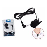 Microfone De Lapela Mini 3,5mm Prendedor Knup Kp-911