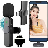 Microfone De Lapela P/ Celular Smartphone + Extensão + Adap.