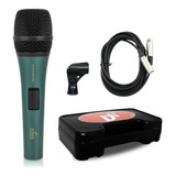Microfone Dinâmico Arcano Platinum-s88 Com Fio