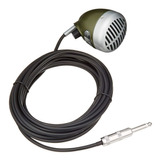 Microfone Dinâmico Omnidirecional 520dx Para Gaita