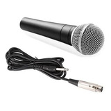 Microfone Dinâmico Profissional M58 Parecido Shure