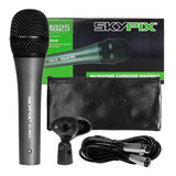 Microfone Dinâmico Profissional Sk M825 C/