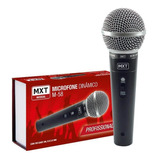 Microfone Dinâmico Profissional Sm58 Mxt M-58