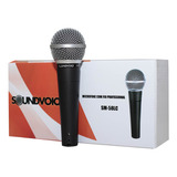 Microfone Dinâmico Soundvoice Sm58-lc C/ Cabo