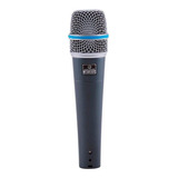 Microfone Dinâmico Waldman Bt-5700 Broadcast Super