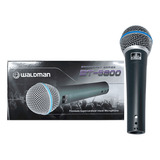 Microfone Dinâmico Waldman Bt-5800 Não Acompanha