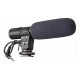 Microfone Direcional Profissional P Câmeras Canon/nikon/sony