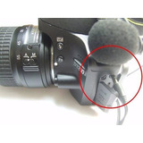 Microfone Dslr Camera Canon Nikon Lapela