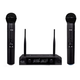 Microfone Duplo Sem Fio Dylan Udx02 Digital 30 Canais Uhf