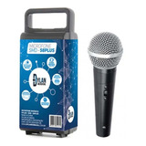 Microfone Dylan Dinmico Unidirecional Com Chave Smd 58 Plus
