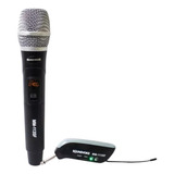 Microfone E Base Receptora Sem Fio Digital Soundvoice Mm-113