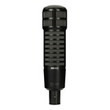 Microfone Electro-voice Re320 Dinâmico Cardióide Preto 45 Hz