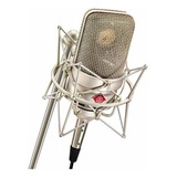Microfone Estudio Neumann Tlm 49 F Condensador Mostruário Cor Dourado