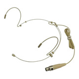 Microfone Headset Auricular Ht3c Karsect Com Mini Xlr-3 Pino
