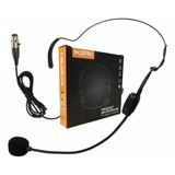 Microfone Headset Ksr Ht9c Preto Mini Xlr Serve Leson S/ Fio