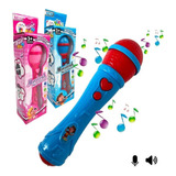 Microfone Infantil Brinquedo Musica Som E Voz Da Criança