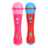 Microfone Infantil Brinquedo Musical Colorido Som