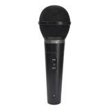 Microfone Jwl Ba-30 Dinâmico Unidirecional Cor Preto