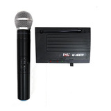 Microfone Jwl S/ Fio U-8017 Profissional