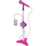 Microfone Karaoke Barbie Dreamtopia Com Pedestal