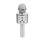 Microfone Karaoke Bluetooth 2 Alto-falant Usb