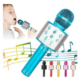 Microfone Karaoke Youtuber S/ Fio Bluetooth Com Caixa Som