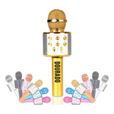Microfone Karaoke Youtuber S/ Fio Bluetooth